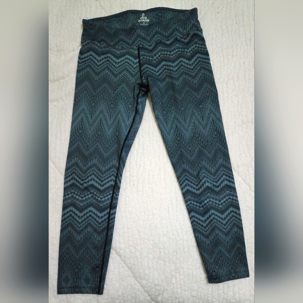 Prana Leggings Activewear Multi Color RN 124977 Good Condition size small